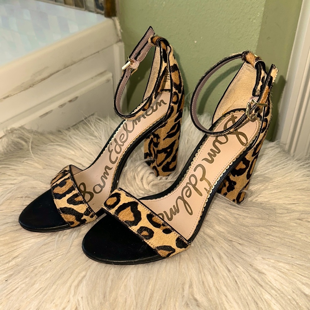 Sam Edelman Real Fur Heel